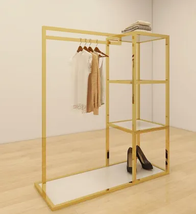 Stainless Steel Clothes Display Racks