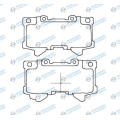 PAD Brake Toyota Landcruiser D2442