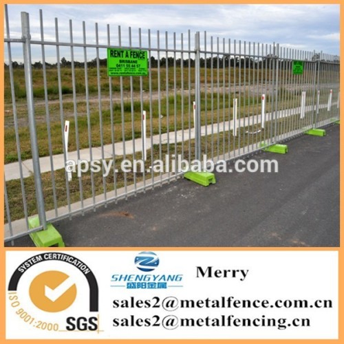 roadway safety temporary fence barrier