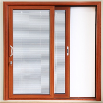 Aluminum Sliding Door with Inner Roller Blind