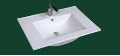 Rectangular cabinet washbasin 600m/m