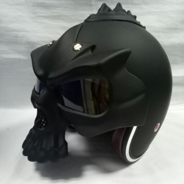 OEM Open Face Skull Helmet - YEMA YM-629S-GT