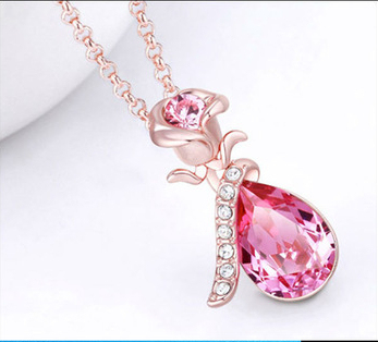 Bridal Jewelry Necklace, Crystal Necklace Jewelry Njg85238