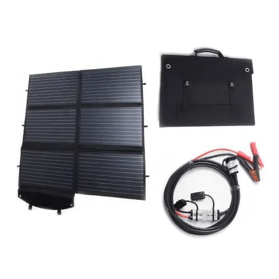 Portable Solar Power Pack - 100w to 300w Foldable Solar Charger Battery for Camping