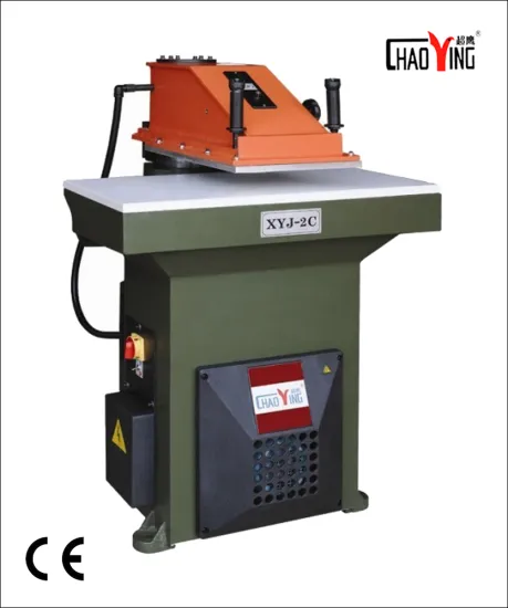 27T Factory Xiongying swing arm hydraulic shoe sole/rubber sheet cutting machine