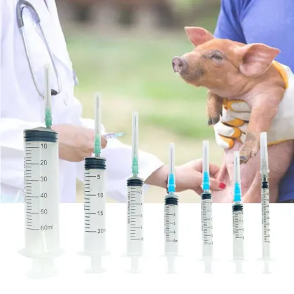 Veterinary 20ml Disposable Syringe for Animals