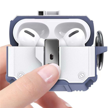 วางเคส Shockproof Buckle Metal สำหรับ AirPods 1/2/3/4 &amp; Pro Max