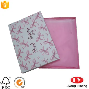 Underwear Packaging One Piece Paper Box With Lid