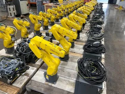 Fanuc 6-Axis LR Mate 200iD/7L Mini Robot for Automated Grinding and Polishing