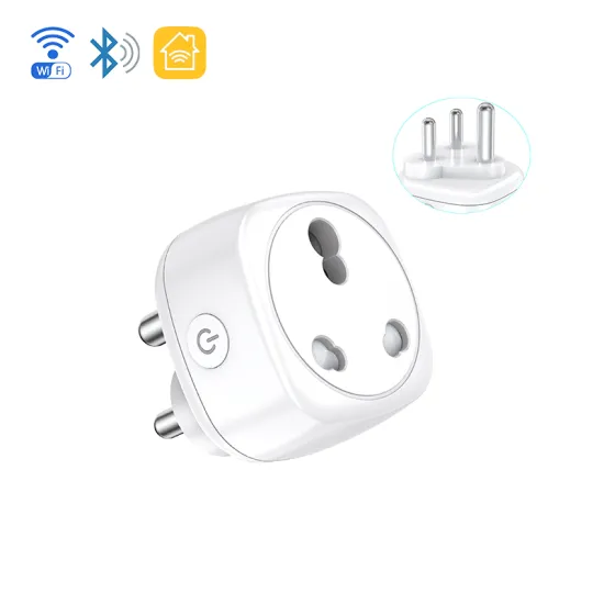 BSD52 Smart South African Plug with WiFi Mesh for HomeKit, Tasmota, and ESPHome Firmware - 16A Custom Smart Power Socket
