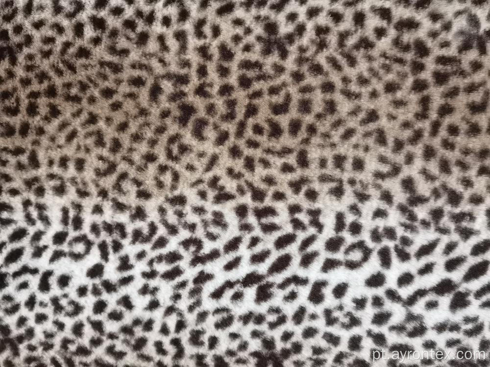 Lão de coelhinho leopardo impresso em Bottom