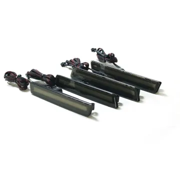 RGB Flow LED Smoked Lens Side Marker Lights for Ultimate Personalization