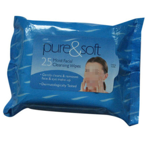 Spunlace Soft Moist Facial Cleaning Wipes