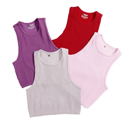 Breathable Sports Vest for Yoga and Fitness