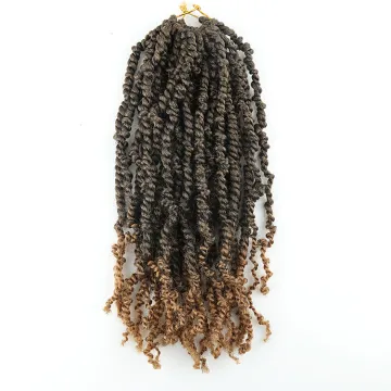 Julianna Hair 27 1B Jamaican Pre- Twisted  Wholesale Pre Twisted  Used For Braiding Crochet Passion Twist Hair 18
