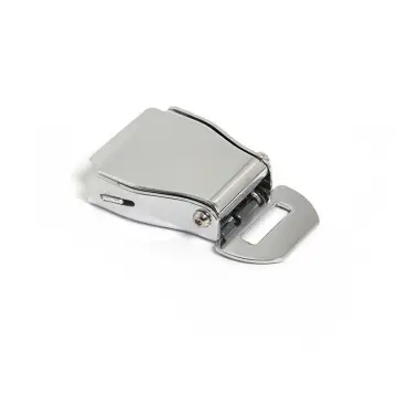 China Manufacturer Good Quality Metal Car Seat Belt Buckle for Hot Wholesale Safety Belt