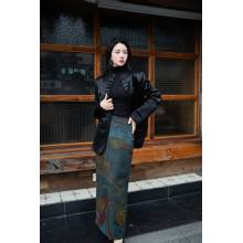 Shisanchai Hexi Four Prefectures Xiangyunsha Красочная юбка