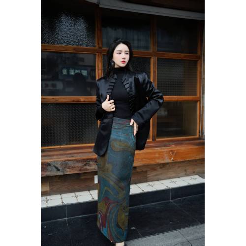 Shisanchai Hexi Cuatro Prefecturas Xiangyunsha Falda Colorida