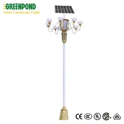 Green Lighting Solar Energy Landscape Light