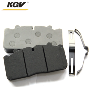 Noiseless brake pads for large trucks