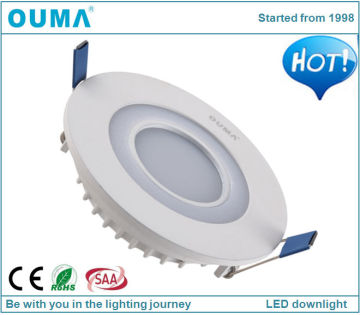 new round slim led ceiling down lamp