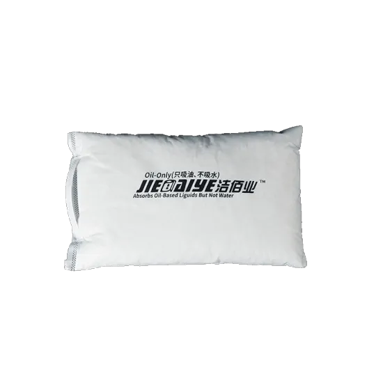 Oil only absorbent materials pillow size