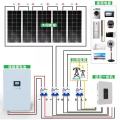 Off-Grid-Sonnensystem für den Wohngebrauch