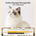 Alimento completo para gatos relleno de carne liofilizada