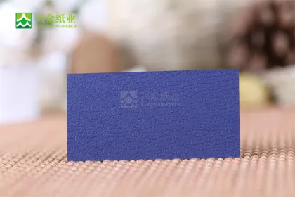Touch Leatherette Paper Single Side SGS Limon
