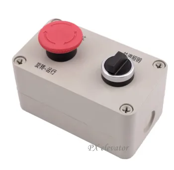 Mitsubishi Elevator Shaft Parts: Lighting, Emergency Stop, and Maintenance Box P281004C000G01