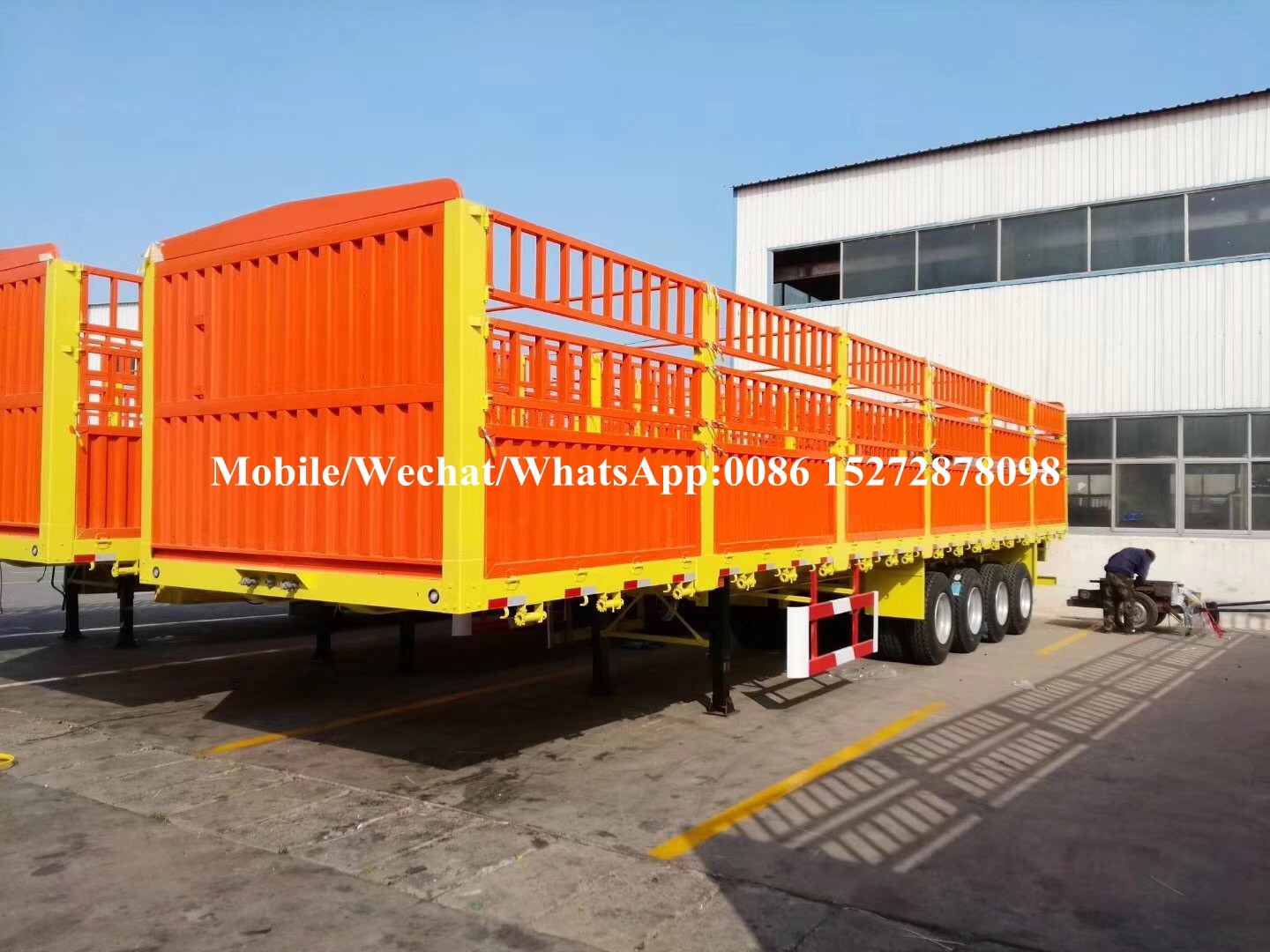 4 axles cargo trailer (3)