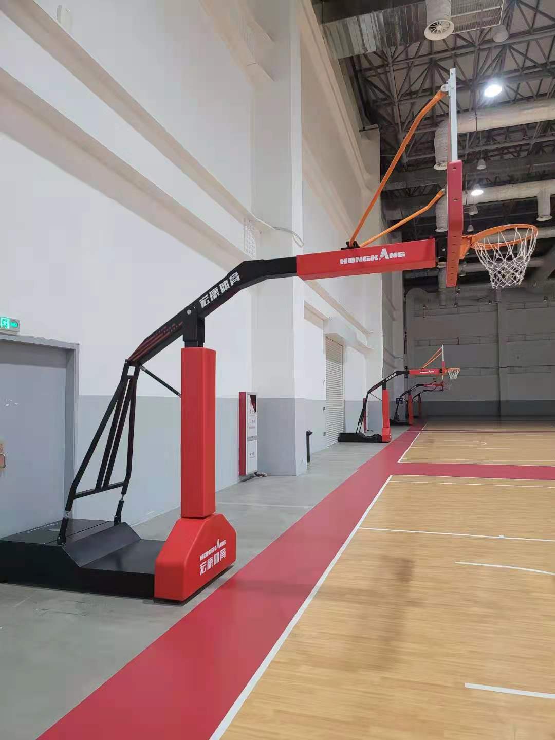 Movable FIBA Approved Basketball Ring Stand Post