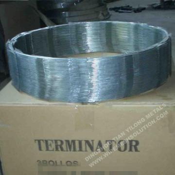 Galvanized Razor Barbed Wire BTO-22