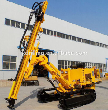 50m depth downhole drilling rig machine for mining and quarry with dust collector