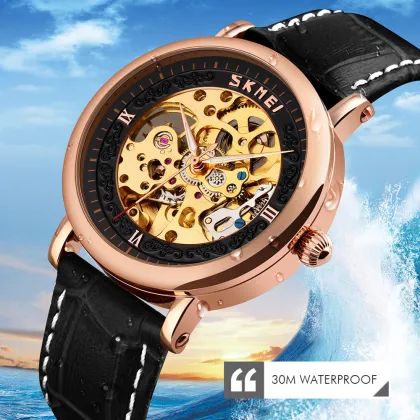 Top Brand Luxury Mechanical Watch: Skmei 9229 for Men