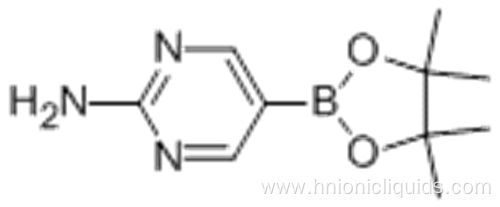 2-Pyrimidinamine,5-(4,4,5,5-tetramethyl-1,3,2-dioxaborolan-2-yl)- CAS 402960-38-7