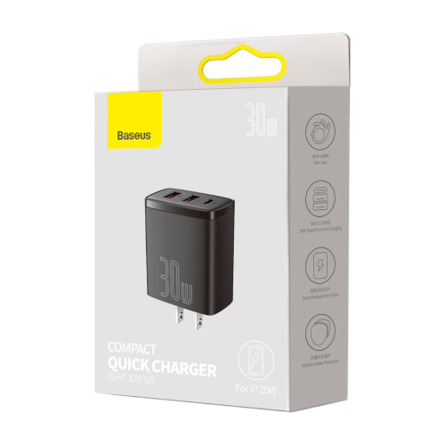 Compact Quick Charger 2U+C 30W