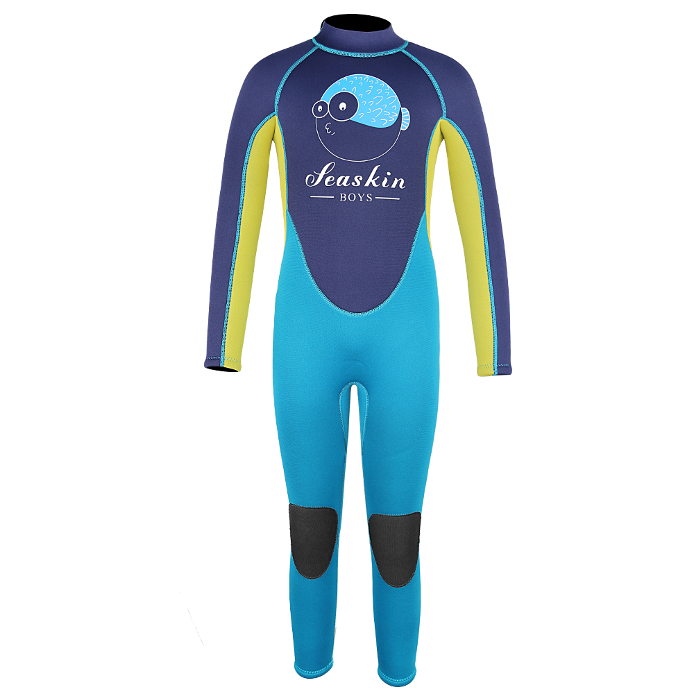 Seaskin Kids Durable Neoprene Swimming Wetsuit