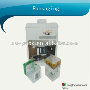 Printing PET packaging box for LED lamps