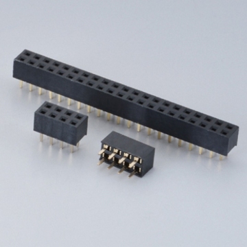 2-100p 1.00 Female Header 108° Dip Type For Board to Board PCB