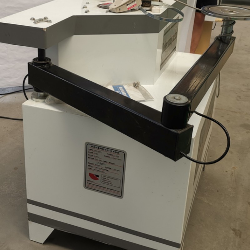 Folding Arm Curve Sealing Manual Edge Bander Machine