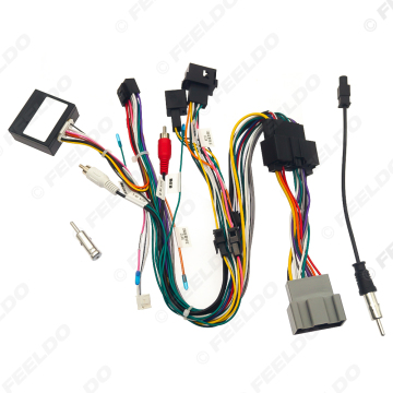 Kabelbaumadapter mit Canbus Box für Ford Fiesta 2009-2014 Head Unit Installation