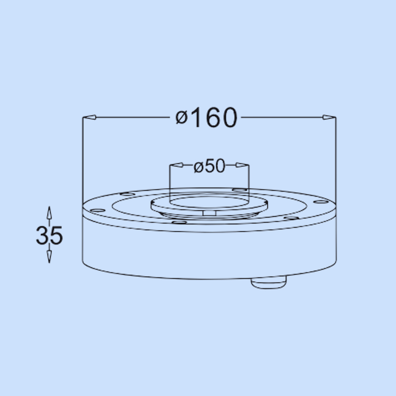 316s 160mm 27wt iP68 favvora yorug&#39;ligi