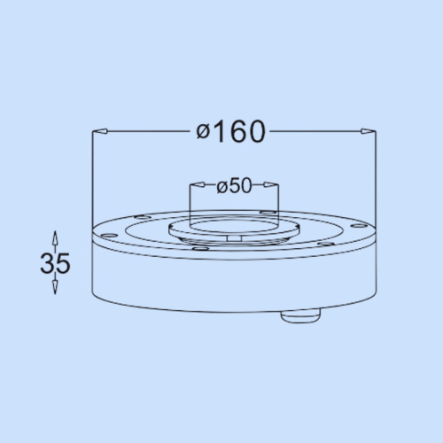 316ss 160mm 27Watt IP68 fountain light.