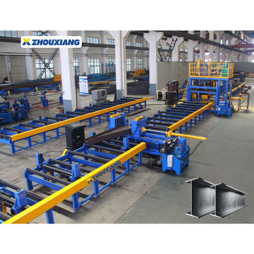 Highly Automated H Beam Welding Horizontal Production Line