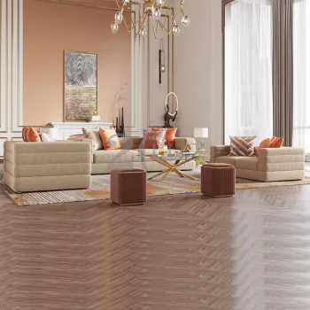 Arabian Modern Fabric Leisure Sofa Velvet Living Room Furniture