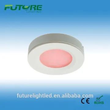 dimmable RGB 12VDC LED puck light