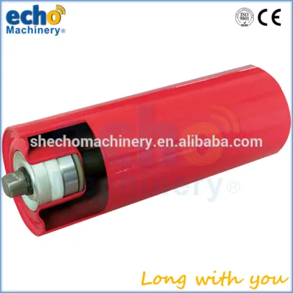 steel conveyor roller for conveying equipment system in crushing recycling machinery equipment plant