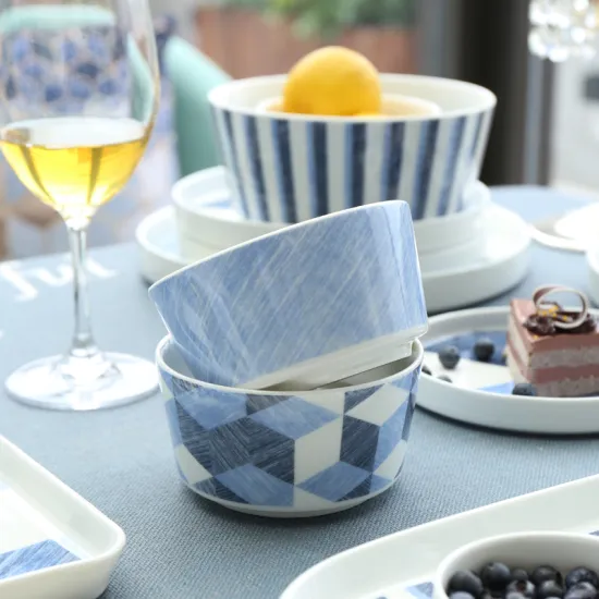 cheap design tableware bowl ceramics salad bowls big bowl european style for restaurant for home