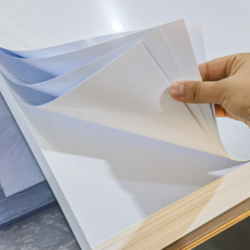 Thick Glossy White PVC Plastic Sheet